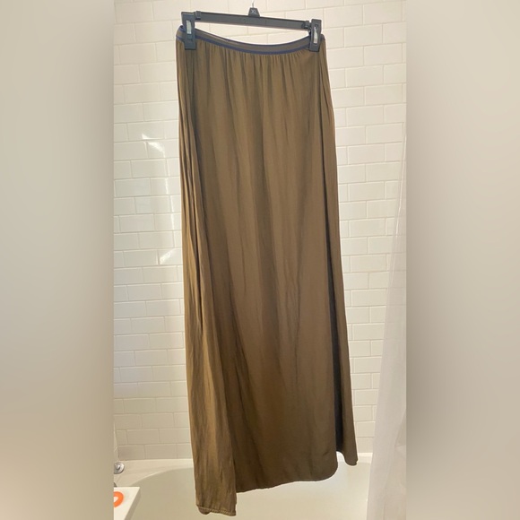 Zara Brown/ Bronze Maxi Skirt - Picture 2 of 4